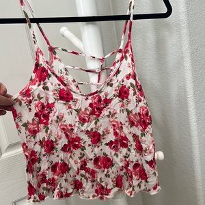 Banana Lemon Floral Blouse